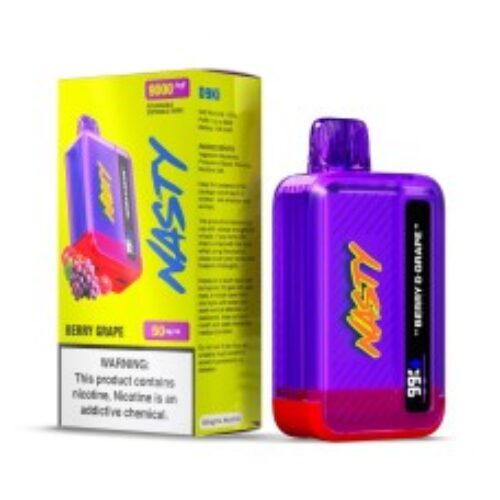 Product Review Nasty Bar 8500 Berry Grape Disposable Vape