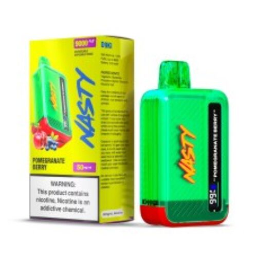 Product Review Nasty Bar 9000 Pomegranate Berry Disposable Vape