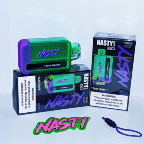 Product Review Nasty Bar 8500 Aloe Grape Disposable Vape