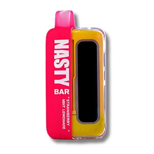 Product Review Nasty Bar 20000 Strawberry Mint Lemon Disposable Vape
