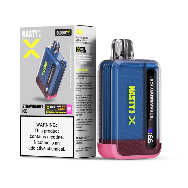 Nasty Bar X 9000 Puffs Vape Intense Nicotine Hit – Coffee and Vape