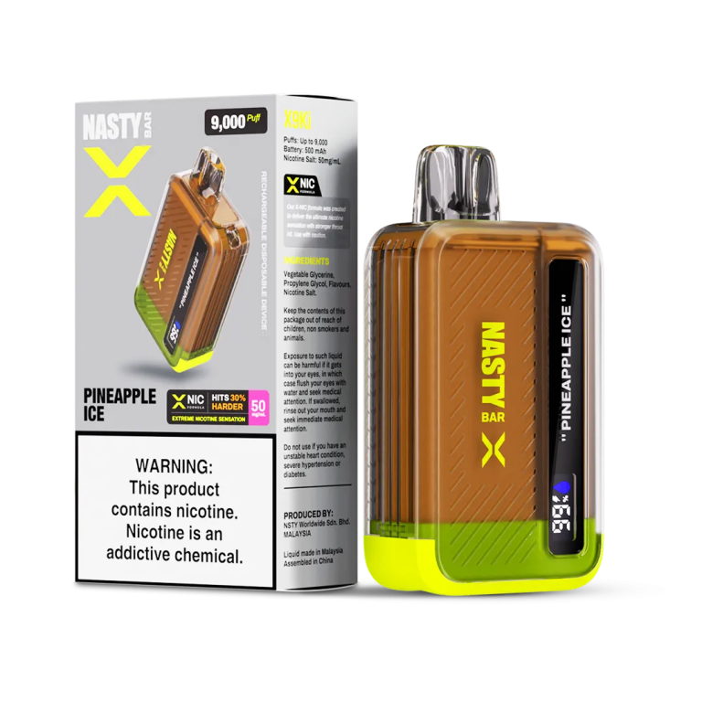 Nasty Bar X 9000 Puffs Vape Intense Nicotine Hit – Coffee and Vape