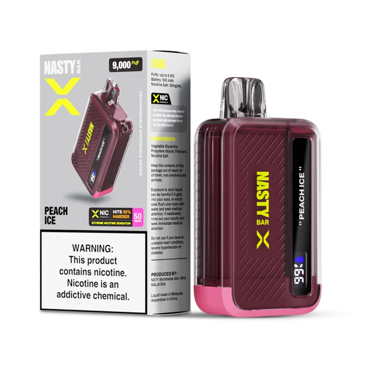 Nasty Bar X 9000 Puffs Vape Intense Nicotine Hit – Coffee and Vape