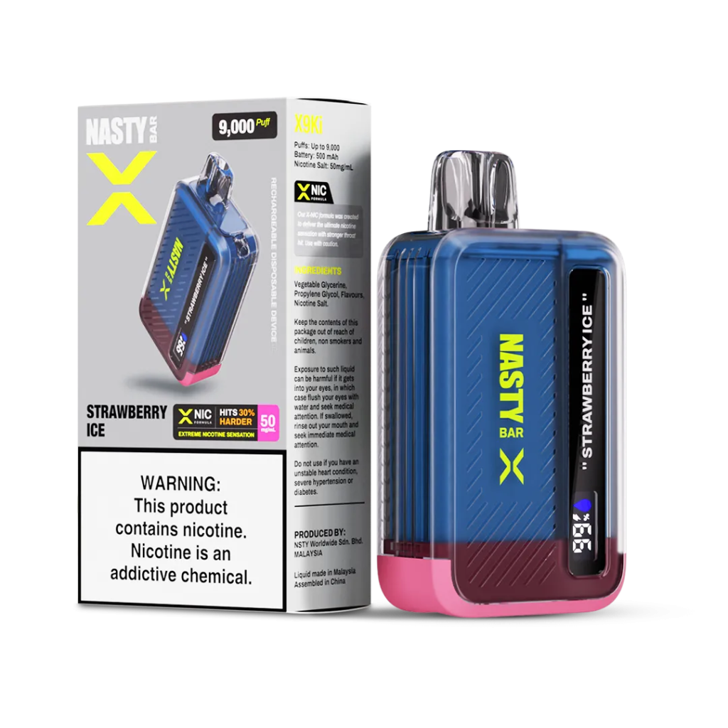 Nasty Bar X 9000 Puffs Vape Intense Nicotine Hit – Coffee and Vape
