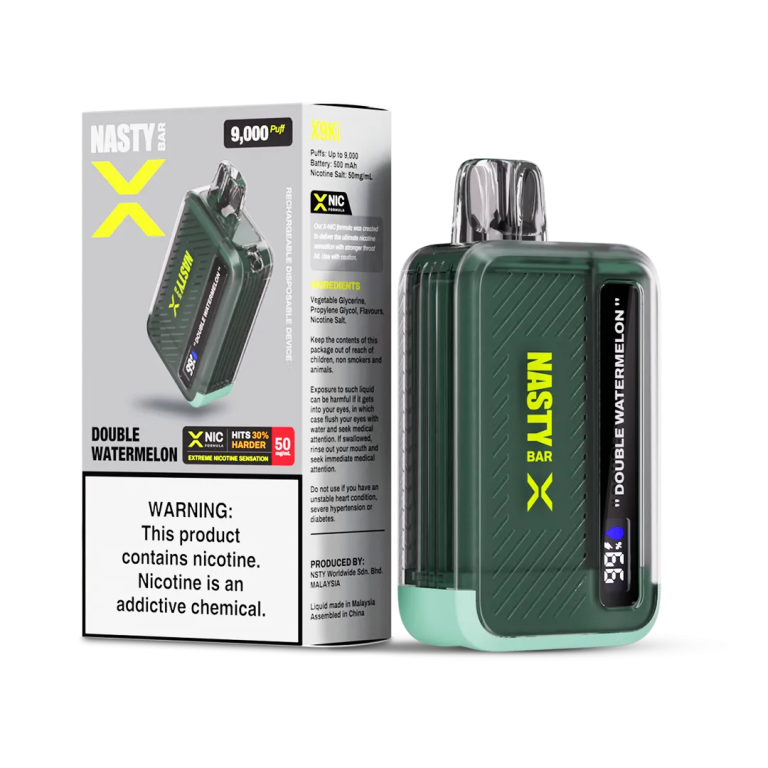 Nasty Bar X 9000 Puffs Vape Intense Nicotine Hit – Coffee and Vape