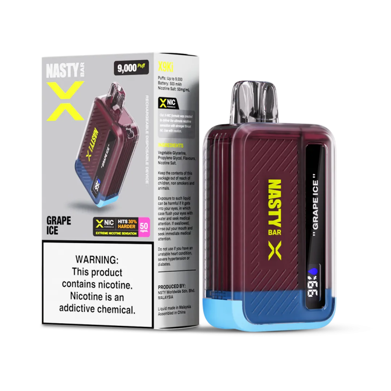 Nasty Bar X 9000 Puffs Vape Intense Nicotine Hit – Coffee and Vape