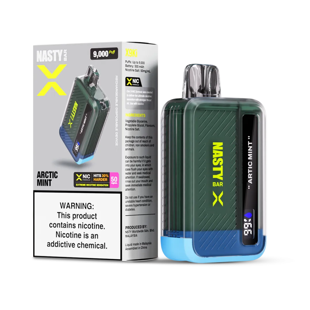 Nasty Bar X 9000 Puffs Vape Intense Nicotine Hit – Coffee and Vape