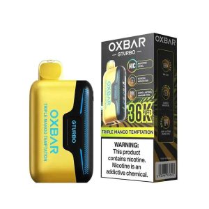 Oxbar Gturbo 36K Disposable Vape – TRIPLE MANGO TEMPTATION