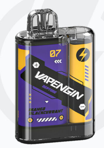 Product Review Vapengin Neptune 8000 Disposable Vape 50mg Mango Blackcurrant