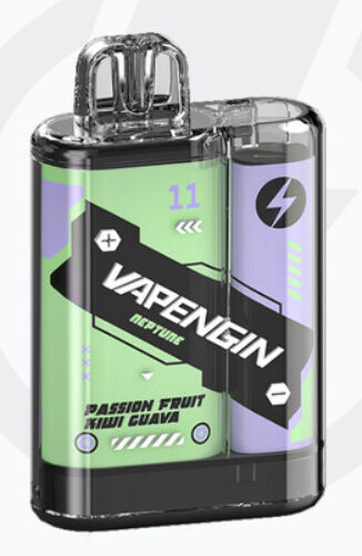 Product Review Vapengin Neptune 8000 Disposable Vape 50mg Passionfruit Kiwi Guava