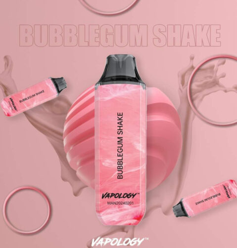 Product Review Vapology 8000 Disposable Vape 50mg Bubblegum Milkshake