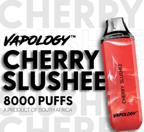 Product Review Vapology 8000 Disposable Vape 50mg 50mg Cherry Slush