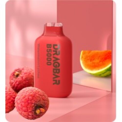 Product Review Zovoo Dragbar B5000 Disposable Vape 50mg Watermelon Lychee