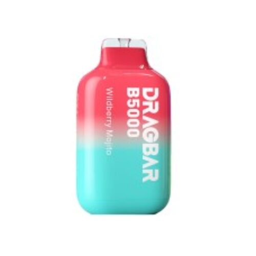 Product Review Zovoo Dragbar B5000 Disposable Vape 50mg Wildberry Mojito