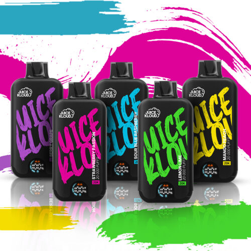 E-XHALE 5 x Juice Kloud 20K 20000 Puff Disposable Vapes