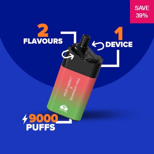 Cloud Nine 4x Dual-Flavour 9000 Puff Vape Devices
