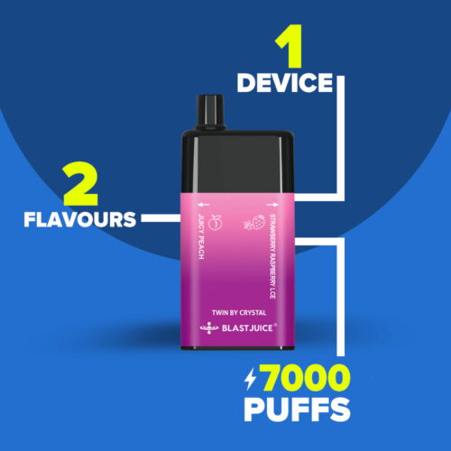 Blast Juice 3x Dual-Flavour 7000 Puff Vape Devices