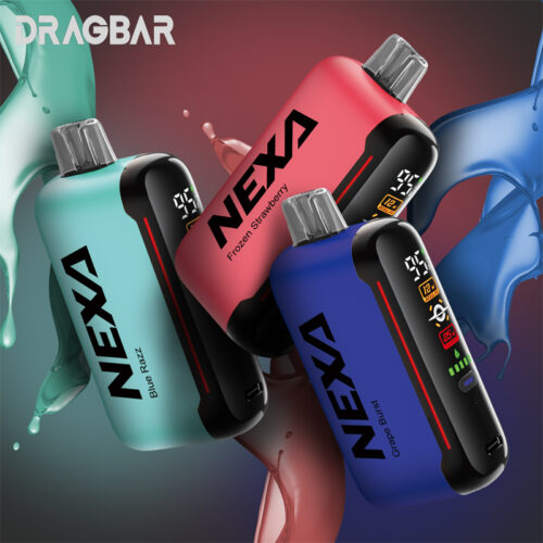 Dragbar 3 Pack of Nexa 20000 Puff Disposable Vapes