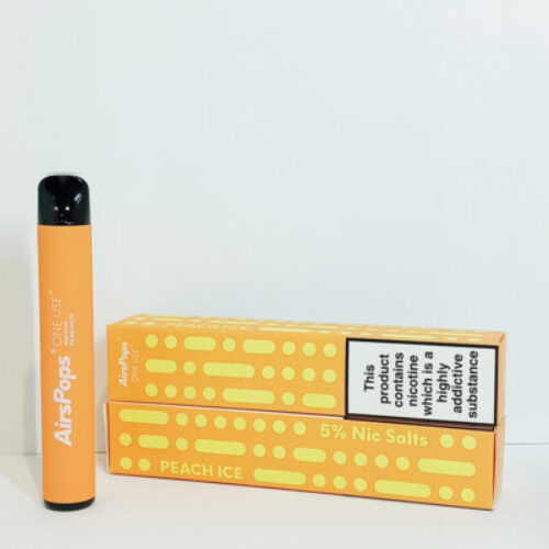Airscream Airspops 50mg Peach Ice