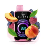 Product Review Elf Bar FS18000 Disposable Vape 50mg Peach Berry