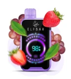 Product Review Elf Bar FS18000 Disposable Vape 50mg Strawberry Grape