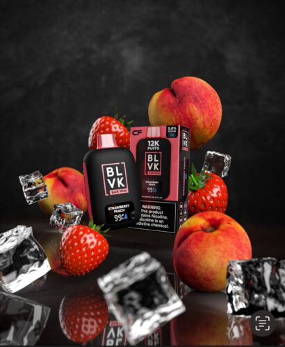BLVK Bar Mini 12000 50mg Strawberry Peach