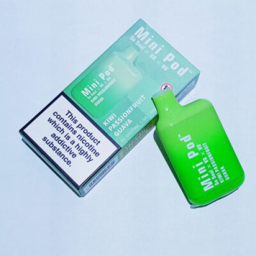 Mini Pod 1000 Puff Kiwi Passionfruit Guava Disposable Vape