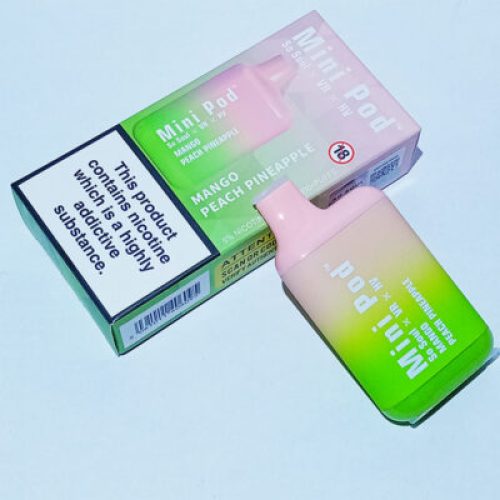 Mini Pod 1000 Puff Mango Peach Pineapple 5% Disposable Vape