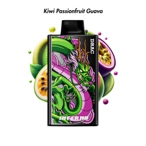 Nasty Bar DRG:ON 25000 50mg Kiwi Passionfruit Guava Disposable Vape