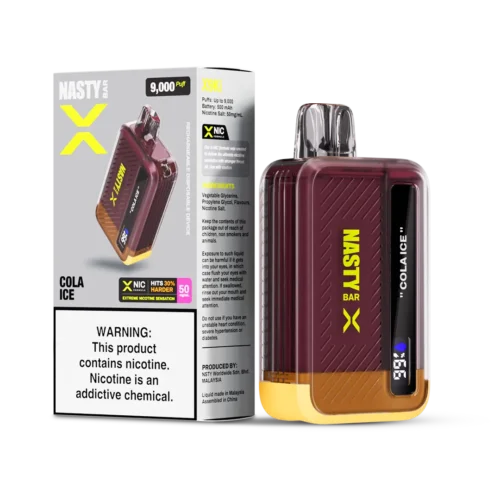 Nasty Bar X 9000 50mg Cola Ice Disposable Vape