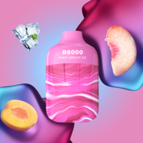 Oxbar – R8000 – Peach Apricot Ice