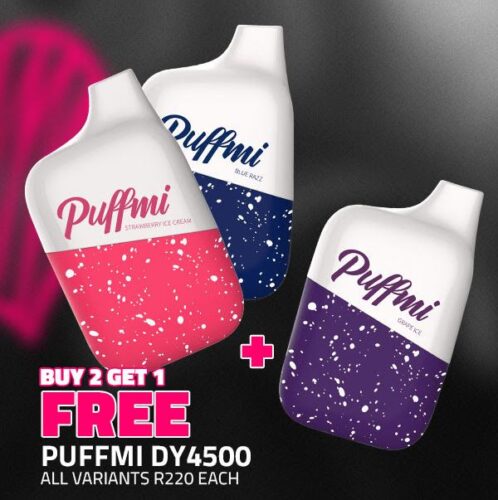 Puffmi DY4500 Disposable Vape Buy Two Get One Free