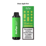 Product Review Airpops Disposable Vape 50mg 12ml Green Apple Kiwi