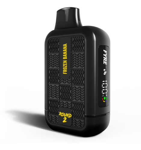 Frozen Banana Round 2 Vape Tyson Disposable Vape
