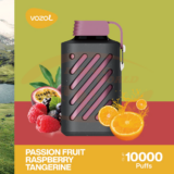 Product Review Vozol Gear Disposable Vape 10000 50mg Passionfruit Raspberry Tangerine