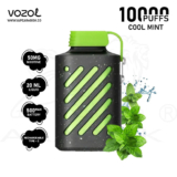 Product Review Vozol Gear Disposable Vape 10000 50mg Cool Mint