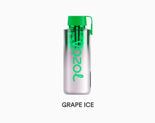 Vozol Neon 10000 50mg Grape Ice Disposable Vape