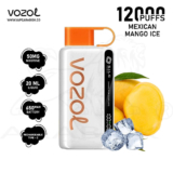 Product Review Vozol Star Disposable Vape 12000 50mg Mexican Mango Ice