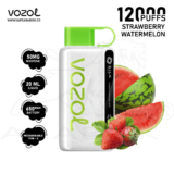 Product Review Vozol Star Disposable Vape 12000 50mg Strawberry Watermelon